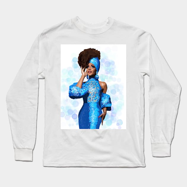 Jaida in High Def Long Sleeve T-Shirt by MamaODea